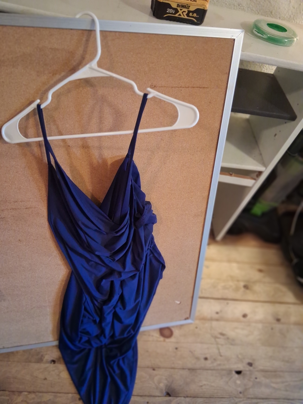 Women's Navy Blue wrap around towel